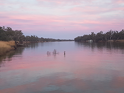 Sunset near Cadell