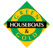 Green and Gold House Boats
